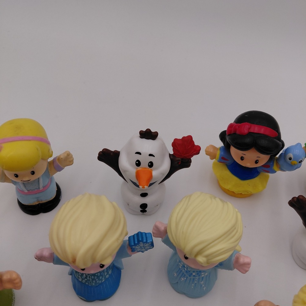 Mixed lot 13 Fisher Price Little People Disney Frozen Toy Story Princess Figures - Picture 3 of 8